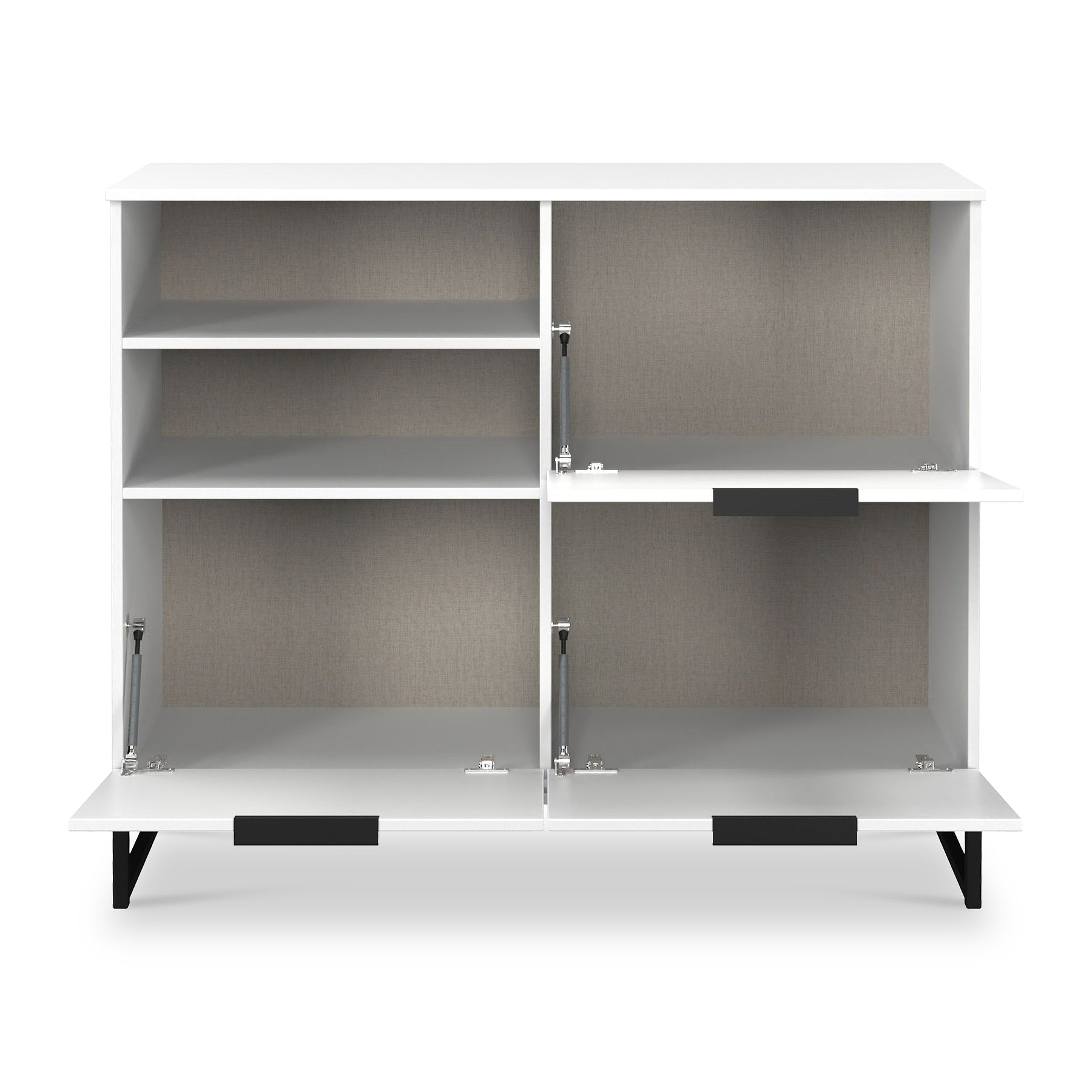 Ashbourne Sideboard White Matt from Roseland Furniture