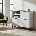 Ashbourne Sideboard White Matt from Roseland Furniture