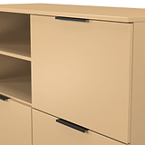 Ashbourne Sideboard Yellow Matt from Roseland Furniture