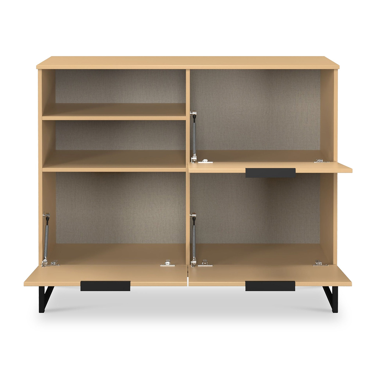 Ashbourne Sideboard Yellow Matt from Roseland Furniture