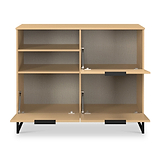 Ashbourne Sideboard Yellow Matt from Roseland Furniture