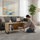 Ashbourne Coffee Table Oak from Roseland Furniture