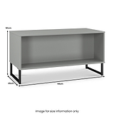 Ashbourne Coffee Table Dusk Grey from Roseland Furniture