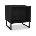 Ashbourne Side Table Black Ash from Roseland Furniture