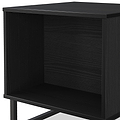 Ashbourne Side Table Black Ash from Roseland Furniture