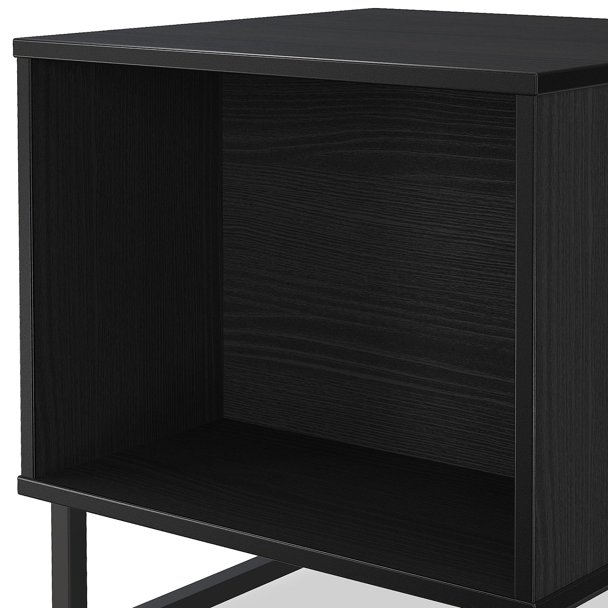 Ashbourne Side Table Black Ash from Roseland Furniture