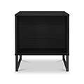 Ashbourne Side Table Black Ash from Roseland Furniture