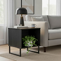 Ashbourne Side Table Black Ash from Roseland Furniture
