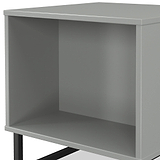 Ashbourne Side Table Dusk Grey from Roseland Furniture