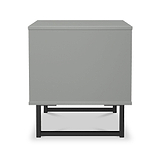 Ashbourne Side Table Dusk Grey from Roseland Furniture
