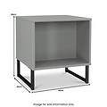 Ashbourne Side Table Dusk Grey from Roseland Furniture