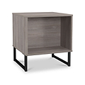 Ashbourne Side Table Grey Oak from Roseland Furniture