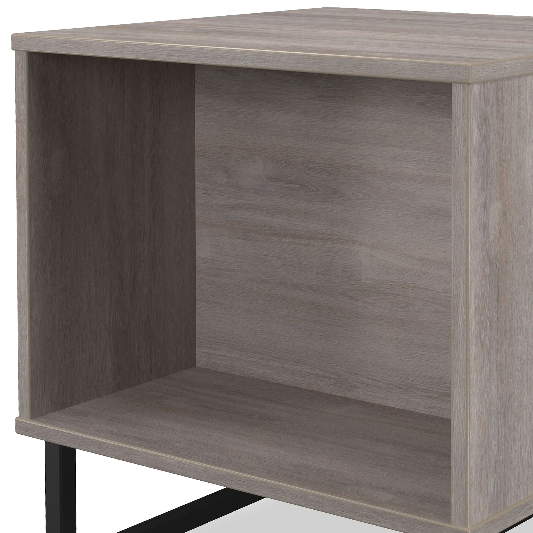 Ashbourne Side Table Grey Oak from Roseland Furniture