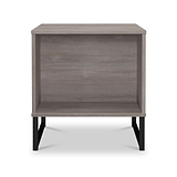 Ashbourne Side Table Grey Oak from Roseland Furniture