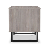 Ashbourne Side Table Grey Oak from Roseland Furniture