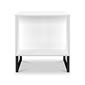 Ashbourne Side Table White Matt from Roseland Furniture