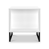 Ashbourne Side Table White Matt from Roseland Furniture