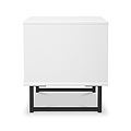 Ashbourne Side Table White Matt from Roseland Furniture