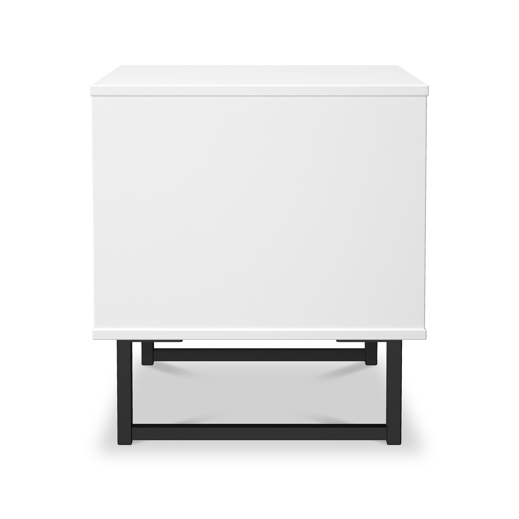Ashbourne Side Table White Matt from Roseland Furniture