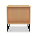 Ashbourne Side Table Yellow Matt from Roseland Furniture