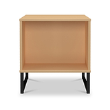 Ashbourne Side Table Yellow Matt from Roseland Furniture