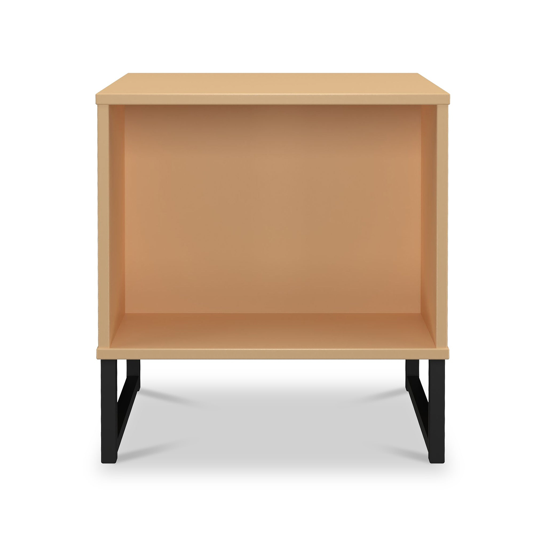 Ashbourne Side Table Yellow Matt from Roseland Furniture