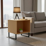 Ashbourne Side Table Yellow Matt from Roseland Furniture