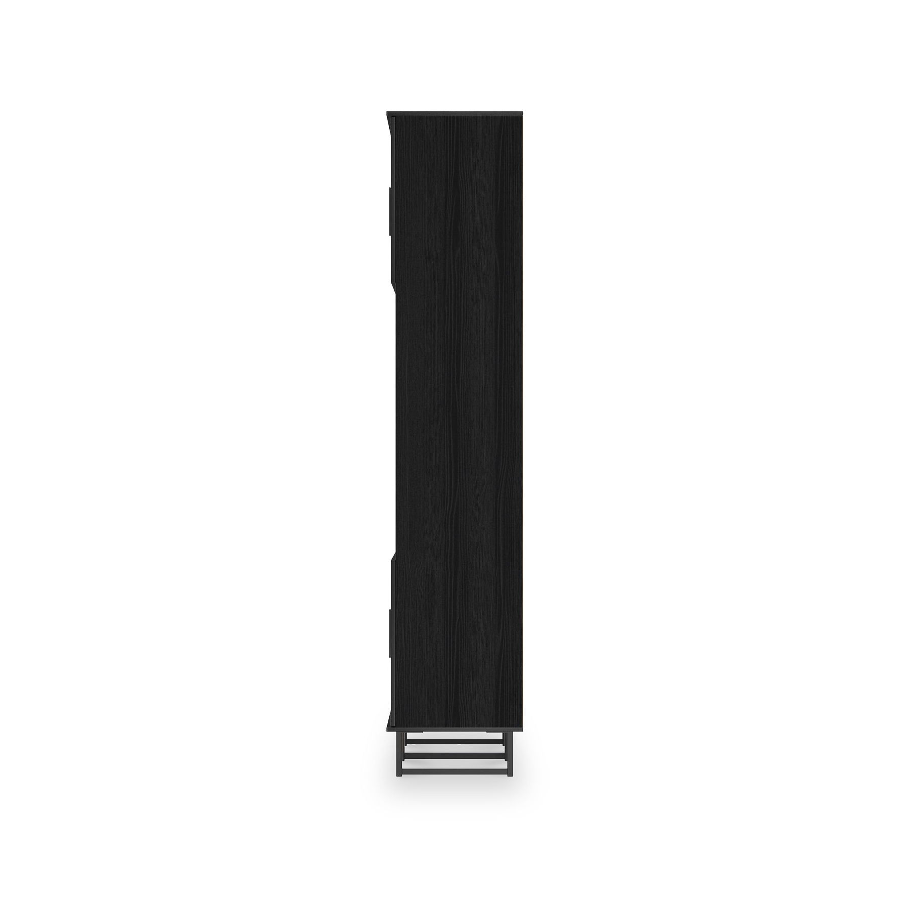 Ashbourne Tall Storage Cabinet Black Ash from Roseland Furniture