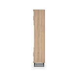 Ashbourne Tall Storage Cabinet Oak from Roseland Furniture