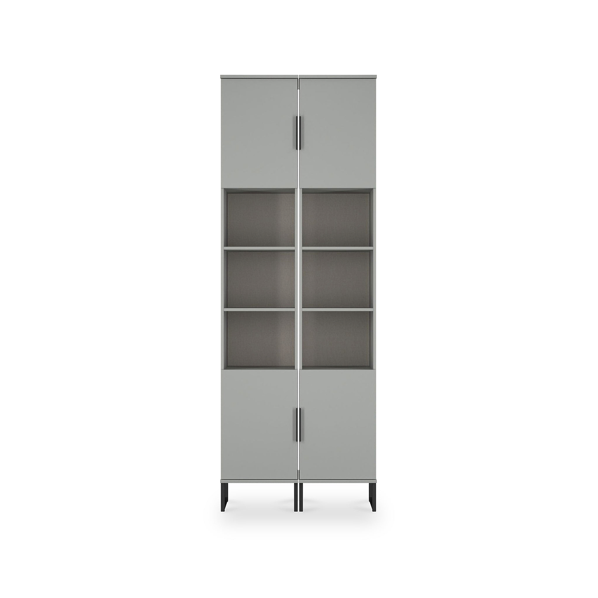 Ashbourne Tall Storage Cabinet Dusk Grey from Roseland Furniture