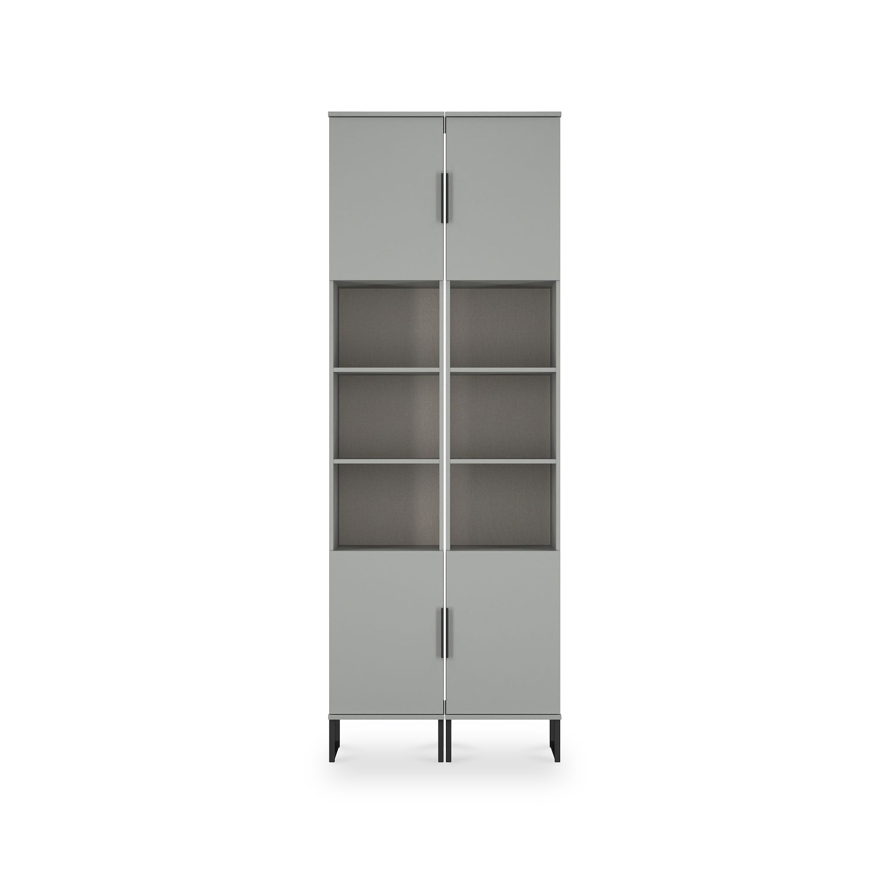 Ashbourne Tall Storage Cabinet Dusk Grey from Roseland Furniture