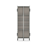 Ashbourne Tall Storage Cabinet Dusk Grey from Roseland Furniture