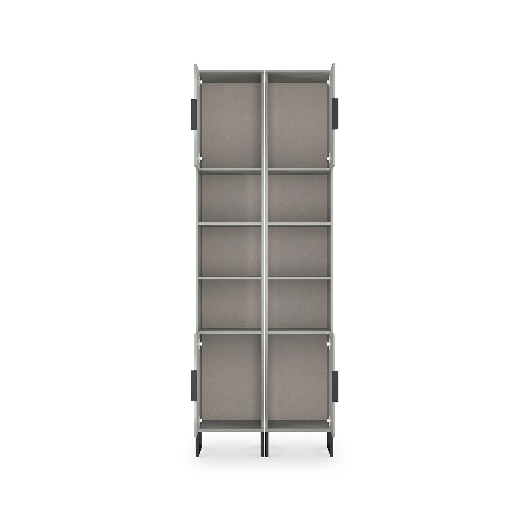 Ashbourne Tall Storage Cabinet Dusk Grey from Roseland Furniture