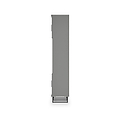 Ashbourne Tall Storage Cabinet Dusk Grey from Roseland Furniture