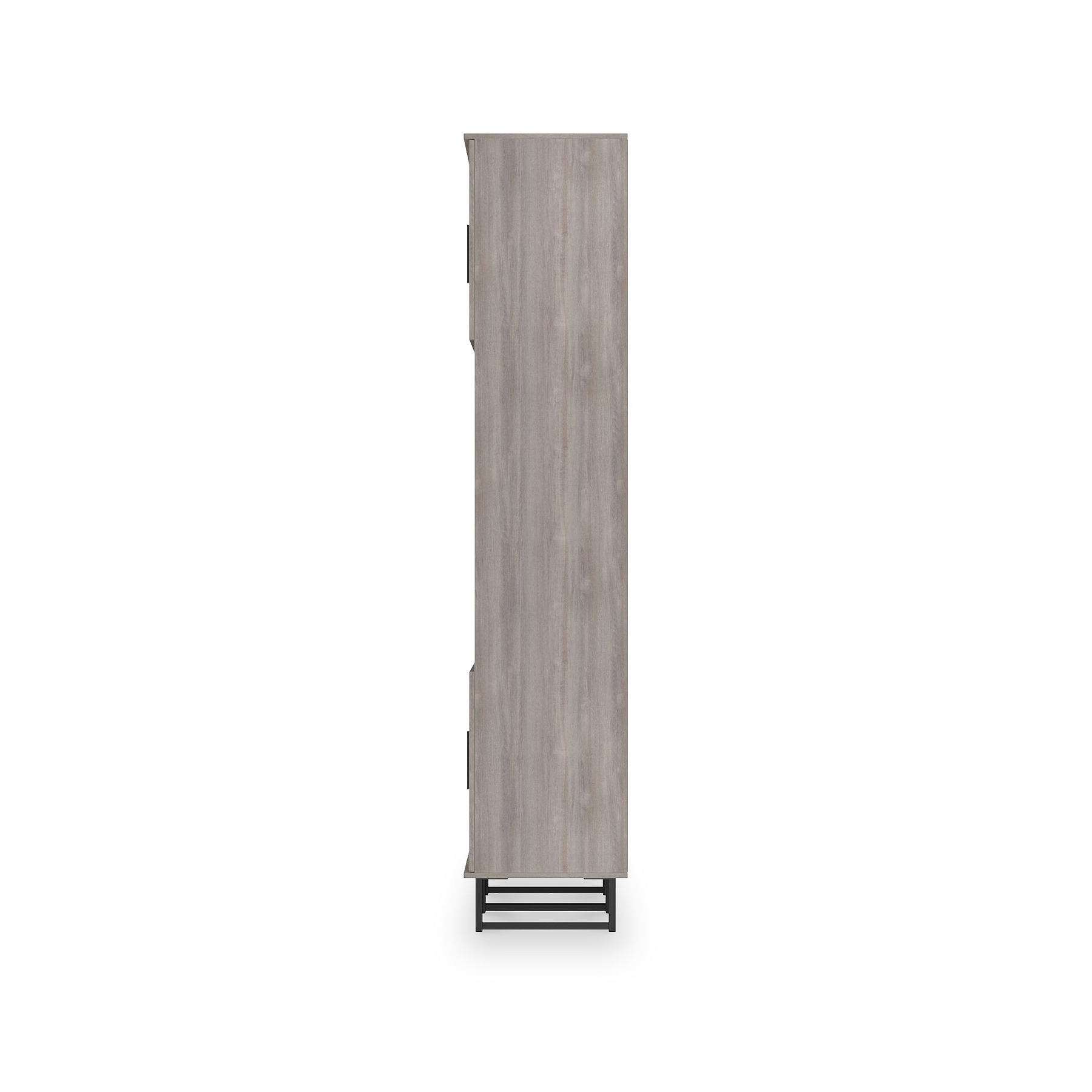 Ashbourne Tall Storage Cabinet Grey Oak from Roseland Furniture