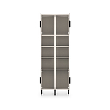 Ashbourne Tall Storage Cabinet Cashmere Matt from Roseland Furniture