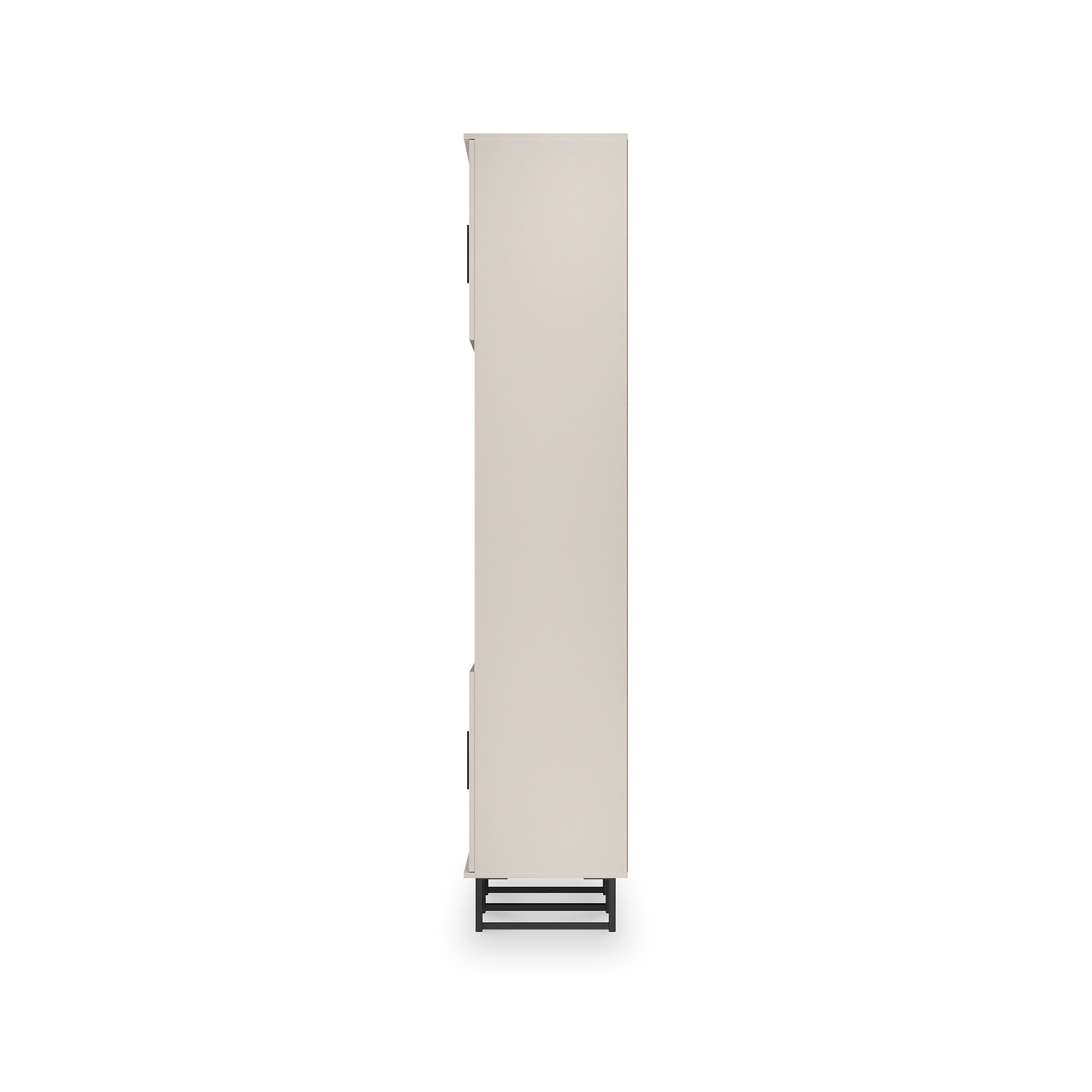 Ashbourne Tall Storage Cabinet Cashmere Matt from Roseland Furniture