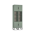 Ashbourne Tall Storage Cabinet Reed Green from Roseland Furniture