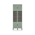 Ashbourne Tall Storage Cabinet Reed Green from Roseland Furniture