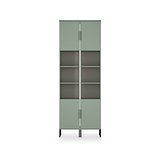 Ashbourne Tall Storage Cabinet Reed Green from Roseland Furniture