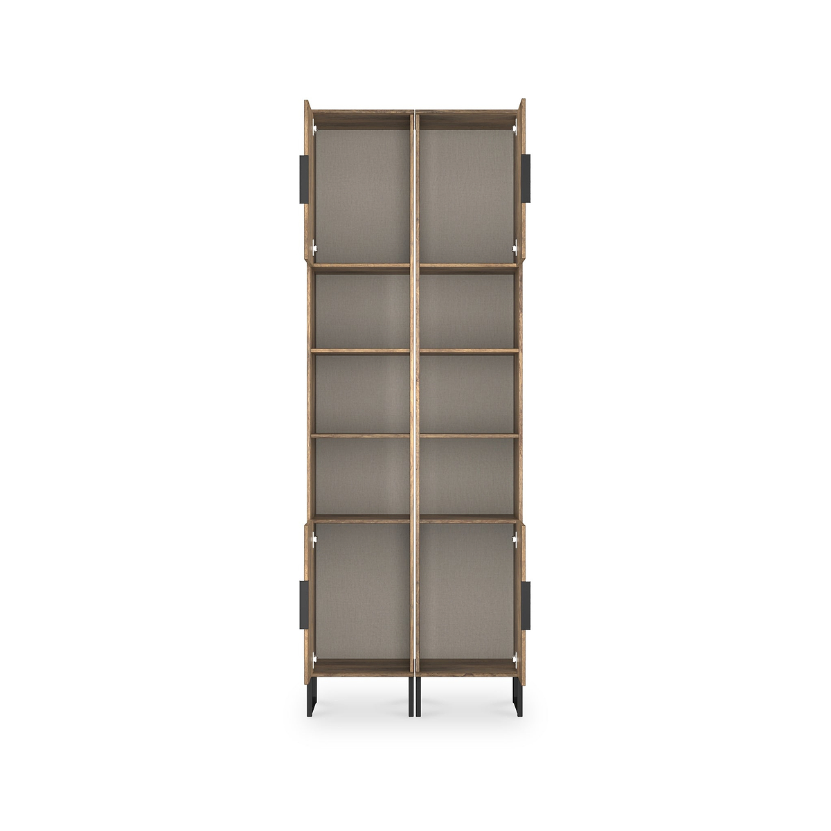 Ashbourne Tall Storage Cabinet Vintage Oak from Roseland Furniture