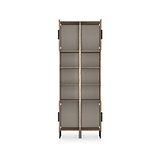 Ashbourne Tall Storage Cabinet Vintage Oak from Roseland Furniture