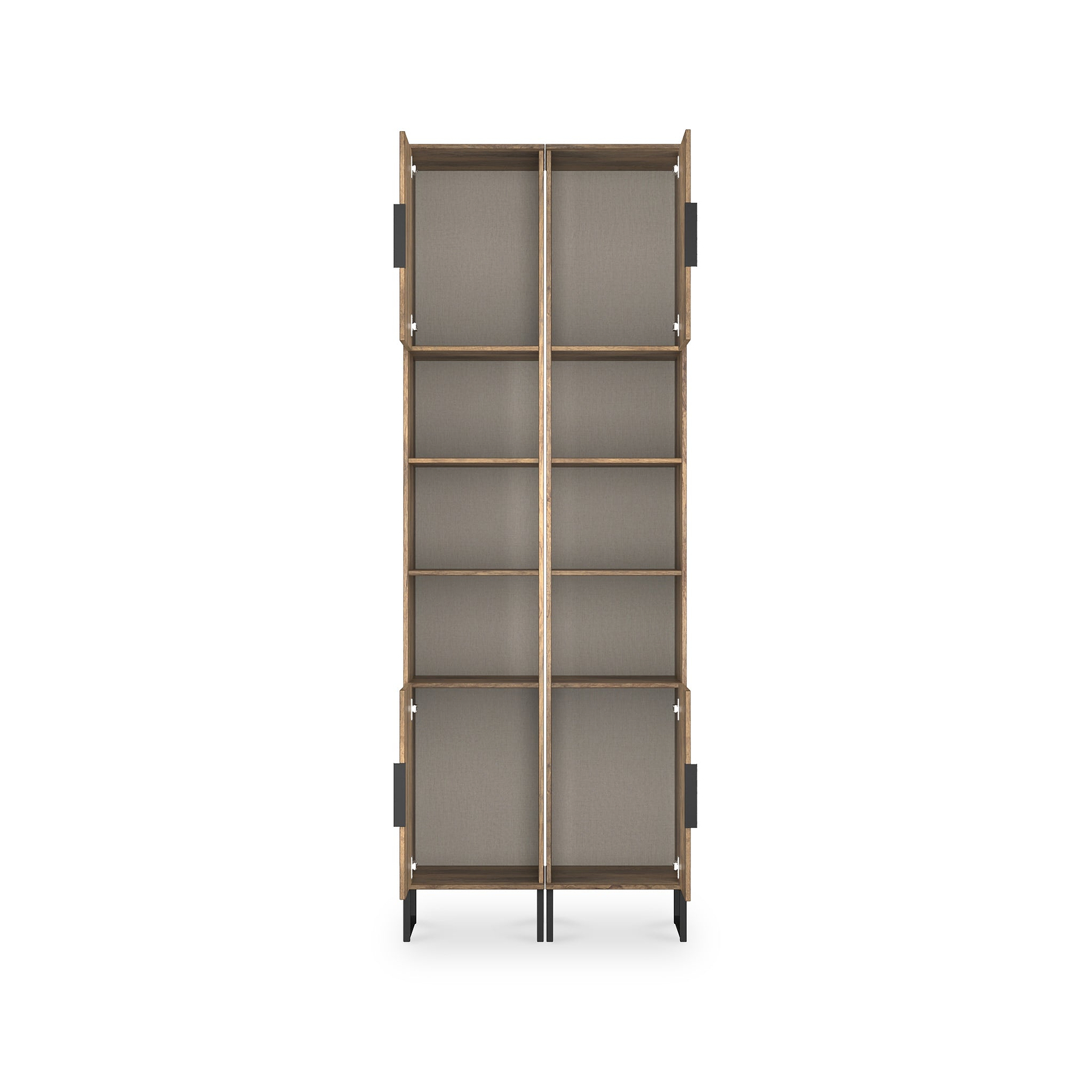 Ashbourne Tall Storage Cabinet Vintage Oak from Roseland Furniture