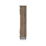 Ashbourne Tall Storage Cabinet Vintage Oak from Roseland Furniture