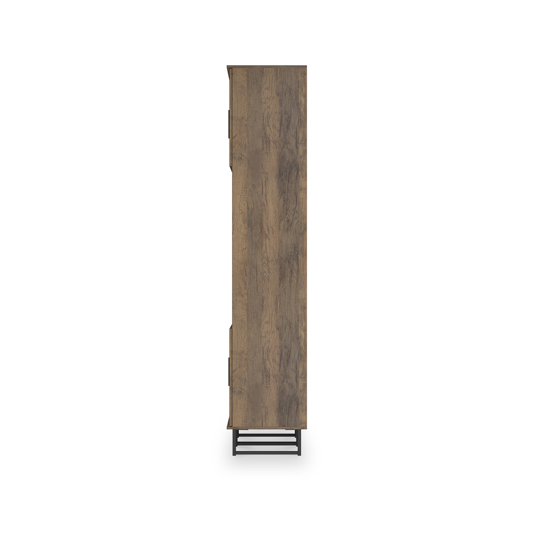 Ashbourne Tall Storage Cabinet Vintage Oak from Roseland Furniture