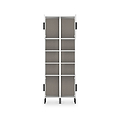 Ashbourne Tall Storage Cabinet White Matt from Roseland Furniture
