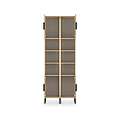 Ashbourne Tall Storage Cabinet Yellow Matt from Roseland Furniture