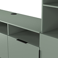 Ashbourne Multi Media Wall Unit Reed Green from Roseland Furniture