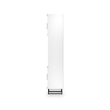 Ashbourne Multi Media Wall Unit White Matt from Roseland Furniture