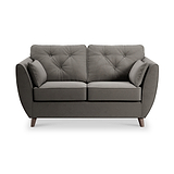Edison 2 Seater Sofa Dark Feet Asphalt Dims from Roseland Furniture